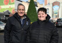 City of Pittston chooses 2025 Christmas Ambassador
City of Pittston Mayor Michael Lombardo stands with the 2025 Christmas Ambassador, 11-year-old Jaxson Smith of Pittston. Smith will be lighting the official city Christmas tree on Saturday, Nov. 6, during Festa Di Natale at the Pittston Tomato Festival lot along Main Street.
Tony Callaio | For Sunday Dispatch