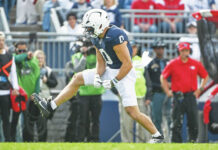 
			
				                                A challenging season for Penn State and Dominic DeLuca still delivered a memorable finale to his career in Beaver Stadium with a senior night rout of Nebraska.
                                 Barry Reeger | AP file photo

			
		