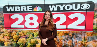 
			
				                                Pittston Twp. native, Gianna Galli, has been at WBRE/WYOU since 2023. Galli started as a multimedia journalist and has transitioned into the morning co-anchor with TV veteran Tom Williams.
                                 Tony Callaio | For Sunday Dispatch

			
		