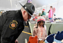 City of Pittston Shop with a Cop held
Pennsylvania State Trooper Pat Roman, a Pittston native, shops with Ianna for Christmas items for her family.
Tony Callaio | For Sunday Dispatch