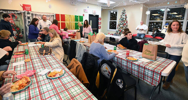 <p>Wyoming Borough officials along with members of the community were invited to the borough’s 140th anniversary party at the conclusion of the Dec. council meeting.</p>
<p>Tony Callaio | For Sunday Dispatch</p>