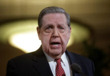 
			
				                                Jeffrey R. Holland, member of the quorum of the twelve apostles, speaks during a news conference at the Conference Center, in Salt Lake City, Jan. 27, 2015.
                                 AP File Photo

			
		