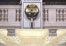 
			
				                                Wyoming Area alum Andy Vitek rang the New York Stock Exchange bell on Dec. 3, 2025.
                                 Submitted Photo

			
		