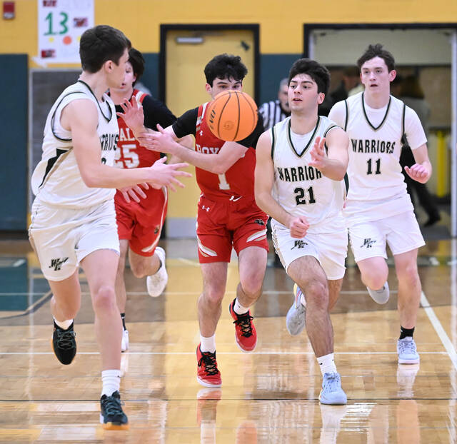 WYOMING AREA BOYS BASKETBALL: Warriors keep winning, expand division lead