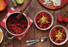 
			
				                                The entry fee for the chili cookoff is $5 per chili dish, and guests can enjoy chili tastings and vote for their favorite for $5.
                                 Metro

			
		