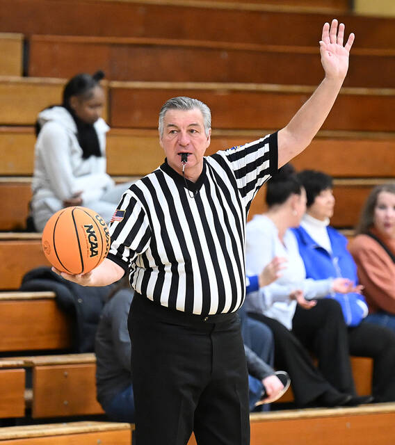 <p>Tony Usavage has been officiating for five decades. He has no plans to retire soon.</p>
<p>Tony Callaio | For Sunday Dispatch</p>