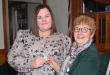 Jenkins Twp. Lions hold award installations
Trish Curley received a sponsorship award from Lee Sikora, Lions District 14 Governor.
Tony Callaio | For Sunday Dispatch