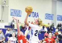 
			
				                                Dallas Molly Walsh fires in two of her team-high 15-points against North Pocono.
                                 Tony Callaio | For Times Leader

			
		