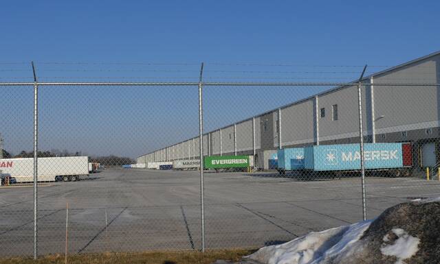 132155884_web1_haz2
This massive logistics building off Route 309 in Hazleton, owned by NEPA 309 Building LLC, is assessed at $50.8 million and contributing to the citys tax base growth.
Jennifer Learn-Andes | Times Leader