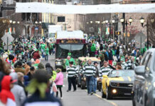 
			
				                                Thousands of people were out to catch the 12th Annual St. Patricks Parade at Pittston on Saturday.
                                 Tony Callaio | For Sunday Dispatch

			
		