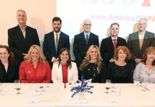 Greater Pittston Chamber of Commerce holds Mid-Winter Breakfast Meeting
From left, first row: Atty. Maura Armezzani Tunis, breakfast chair; Cassandra Coleman, America250PA executive director; Michelle Mikitish, Chamber president; Karen Smith, Chamber board elect; Christine Jenson, Chamber board; and Karyn Reilly, Chamber board chair elect. Second row: John Serafin, Chamber immediate past chair; Kevin OBoyle, Chamber board 2nd vice president; Atty. Sam Falcone, board counsel; Atty. Girard Mecadon, board chair; Ron DEliseo, board member.
Tony Callaio | For Sunday Dispatch