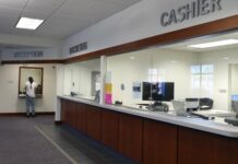 
			
				                                A man accesses services Monday at the new Luzerne County Domestic Relations office on Market Street in Kingston.
                                 Jennifer Learn-Andes | Times Leader

			
		