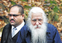 
			
				                                Jose Ramos, the man who was the prime suspect in a landmark case of a missing New York City boy, Etan Patz, in 1979, was released from SCI Dallas and rearrested for a Megans Law violation. Here he is escorted to his arraignment in Kingston Twp. by New York Police and the PA State Police.
                                 Times Leader File Photo

			
		