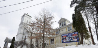 
			
				                                The new West Side Regional Police Department will be headquartered at the former St. Anthonys Church campus at Jackson and Pace streets in Larksville. Luzerne County Council agreed Tuesday to provide $300,000 for the demolition of the vacant and blighted structures.
                                 Times Leader File Photo

			
		