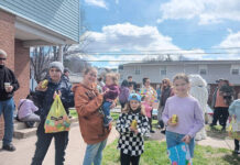 A neighborhood Easter tradition
Sherry McHale, of Panama Street, Pittston, this year continued her longtime tradition of holding Easter egg hunts for neighborhood children.
Submitted Photos