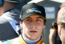 
			
				                                Standing in fourth place in the standings, racecar driver Michael Costello, with roots in Greater Pittston, feels hes in a good place moving forward through the season. He is shown here at the Streets of Arlington, Texas, after scoring a podium finish in Race 1.
                                 Submitted photo

			
		