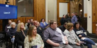 
			
				                                A crowd attended Tuesdays Luzerne County Council meeting, with some attendees weighing in on a proposed immigration ordinance that failed to receive four votes required for introduction.
                                 Jennifer Learn-Andes | Times Leader

			
		