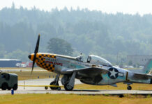 
			
				                                Pictured in 2006, a North American P-51D Mustang is seen being pulled to a hangar. It is just one of the warplanes teased on the flyer for the AirPower History Tour of the Commemorative Air Force, coming to the Wilkes-Barre/Scranton International Airport in June.
                                 AP File Photo

			
		