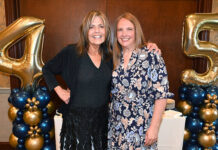 
			
				                                Current Cookier Corner owner Toni Tabone, right, stands with founder Donna Brenner, left, during the preschools 45th anniversary party at Fox Hill Country Club on Saturday, April 25.
                                 Tony Callaio | For Sunday Dispatch

			
		