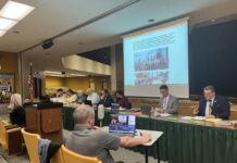 
			
				                                Wyoming Area Superintendent Jon Pollard reads his report at Tuesdays school board meeting.
                                 Sydney Allabaugh | Times Leader

			
		