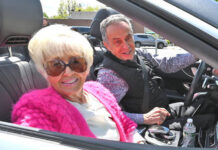 
			
				                                West Pittston Cherry Blossom Festival Grand Marshals Mary Ann and Sam Polit drive in the festival parade on Saturday.
                                 Tony Callaio | For Sunday Dispatch

			
		