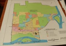
			
				                                The portions of this Exeter Borough zoning map marked in light blue are industrial zones where data centers will be permitted.
                                 Margaret Roarty | Times Leader

			
		