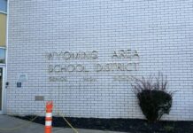 Wyoming Area School Board proposes 4.8% tax hike
Wyoming Area High School.
Sunday Dispatch File Photo