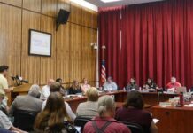 Luzerne County Council majority approves anti-discrimination ordinance
Luzerne County Council members listen to public comment on an anti-discrimination ordinance on Tuesday before a majority voted to enact the legislation.
Jennifer Learn-Andes | Times Leader