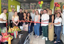 Angy’s Tropical Juice Bar holds ribbon-cutting ceremony
Family, friends, and City of Pittston officials gathered for the ribbon-cutting ceremony at Angys Tropical Juice Bar, 14 Market St., Pittston, with Angy herself cutting the ribbon.
Tony Callaio | For Sunday Dispatch