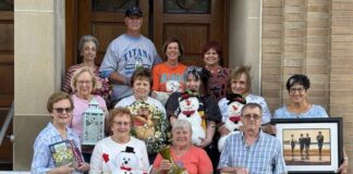 
			
				                                Corpus Christi Parish, West Pittston, will host its annual Flea Market at the Immaculate Conception Church School, 605 Luzerne Ave., from 9 a.m. to 4 p.m. Friday, June 26; 8 a.m. to 3 p.m. Saturday, June 27; and 8 a.m. to noon Sunday, June 28. For information, contact the parish office at 570-654-2753. Volunteers, from left, first row: Cathy Cortegeron, Loreeta Semenza, Andrene Lasky, Jerry DeMellier, and chairperson Judy Tkach. Second row: Virginia Craig, Jackie Fasciana, Heidi VanLeuven, and Jan Van Leuven. Third row: Stella Martin, Jerry Yakobitis, Cynthia Liberski, and Mary Shillabeer.
                                 Submitted Photo

			
		