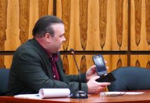 Stanley Fiedorczyk nominated to oversee Luzerne County prison system
Luzerne County Acting Correctional Services Division Head Stanley Fiedorczyk speaks to councils Correctional Services Committee in May about a mobile phone app staff will be using to track inmates.
File photo
