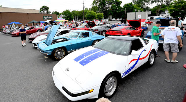 <p>Corvettes of all generations were entered in the Vettes for Vets Corvette car show on Sunday, June 14. Proceeds went to the 1st Lt. Jeffrey DePrimo West Pittston American Legion Post 542.</p>
<p>Tony Callaio | For Sunday Dispatch</p>