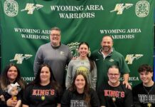 Wyoming Area’s Alexa Gacek commits to King’s College
Submitted Photo